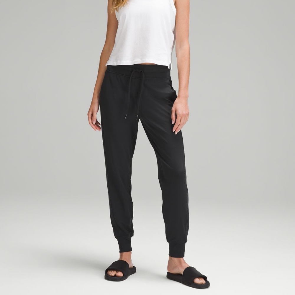 Ready to Rulu High-Rise Jogger Full Length Black
